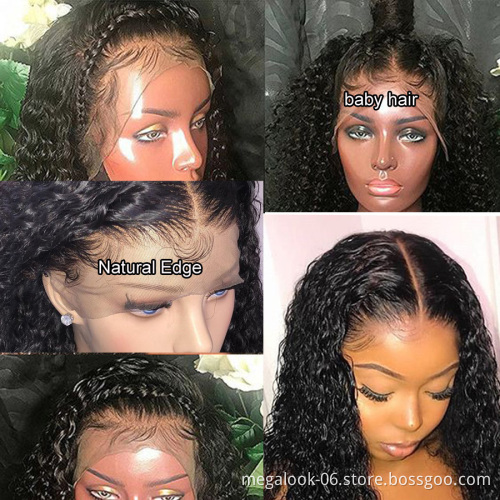 13*6 Lace Wigs Water Wave 100% Brazilian Virgin Human Hair For Black Women Wig Venders